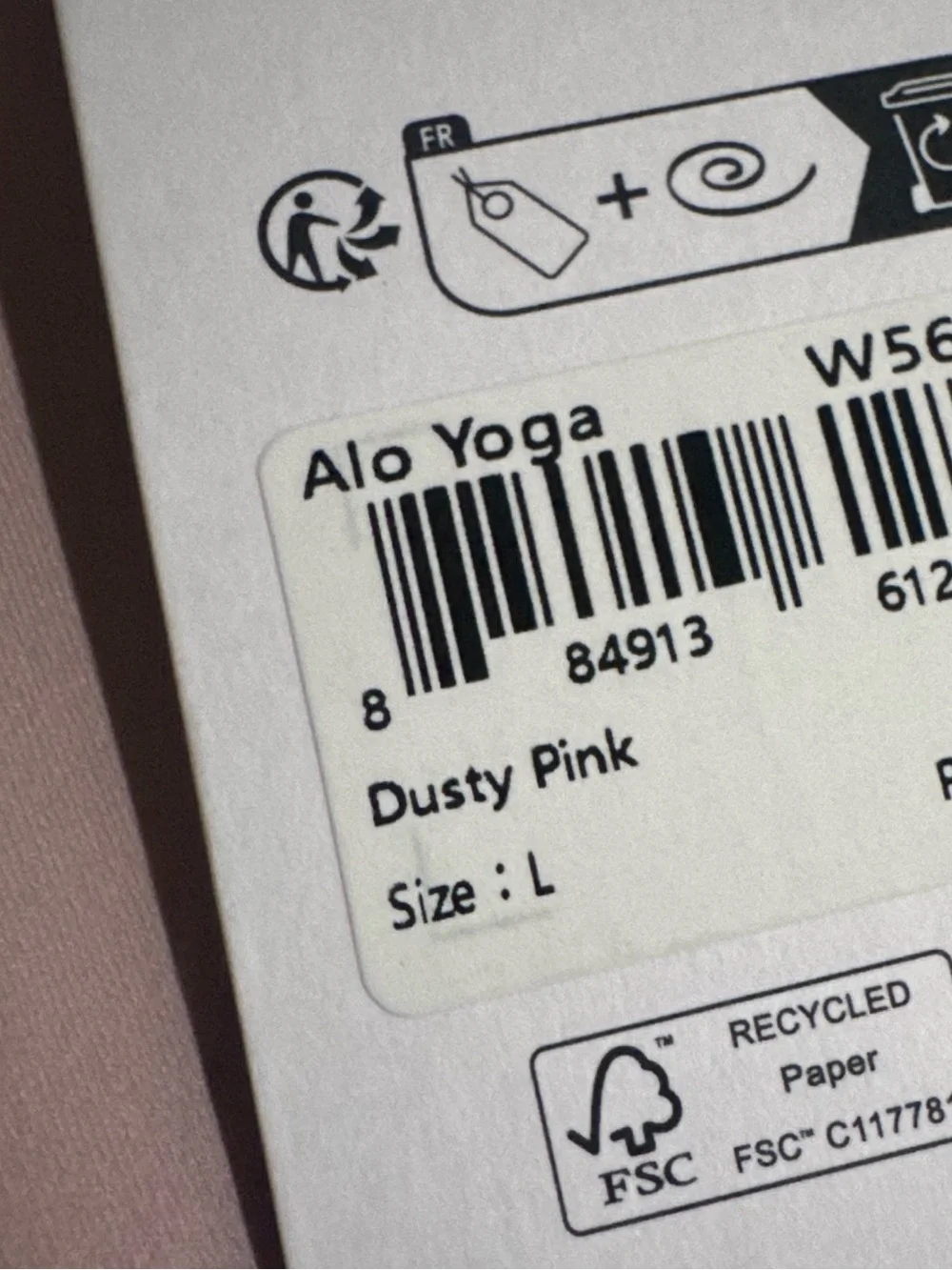 ALO Yoga Airbrush Legging Dusty Pink